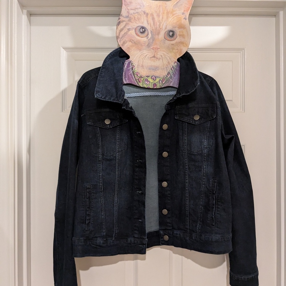Max Jeans Women’s  Dark Denim Jacket